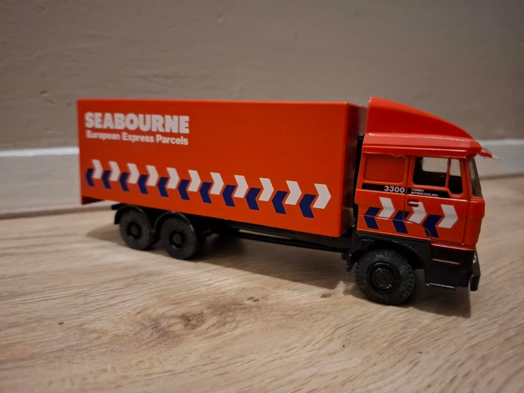 Lion toys daf 3300, Ophalen of Verzenden, Zo goed als nieuw, Bus of Vrachtwagen, Lion Toys