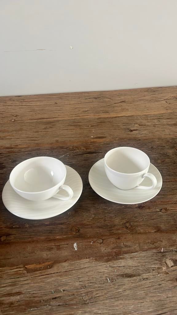 Villeroy & Boch 1748 Theeset - Gebaksbordjes en Mokken, Gebruikt, Ophalen of Verzenden, Bord(en), Overige stijlen