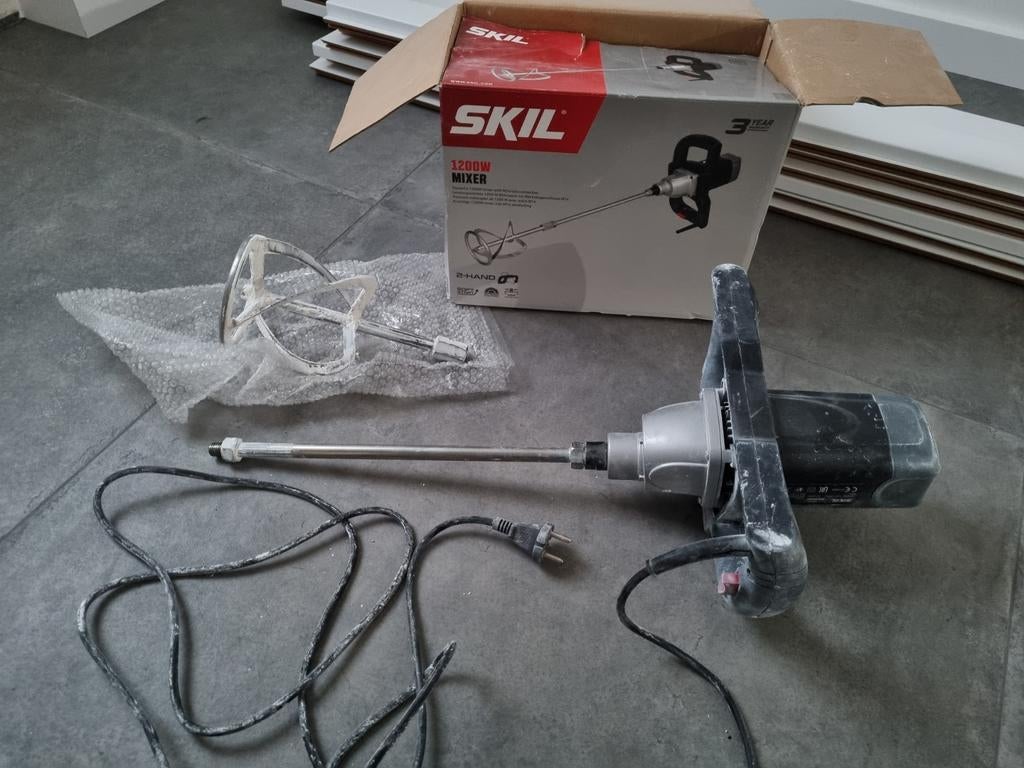 Mixer voor stucwerk, beton en verf., Ophalen, Zo goed als nieuw
