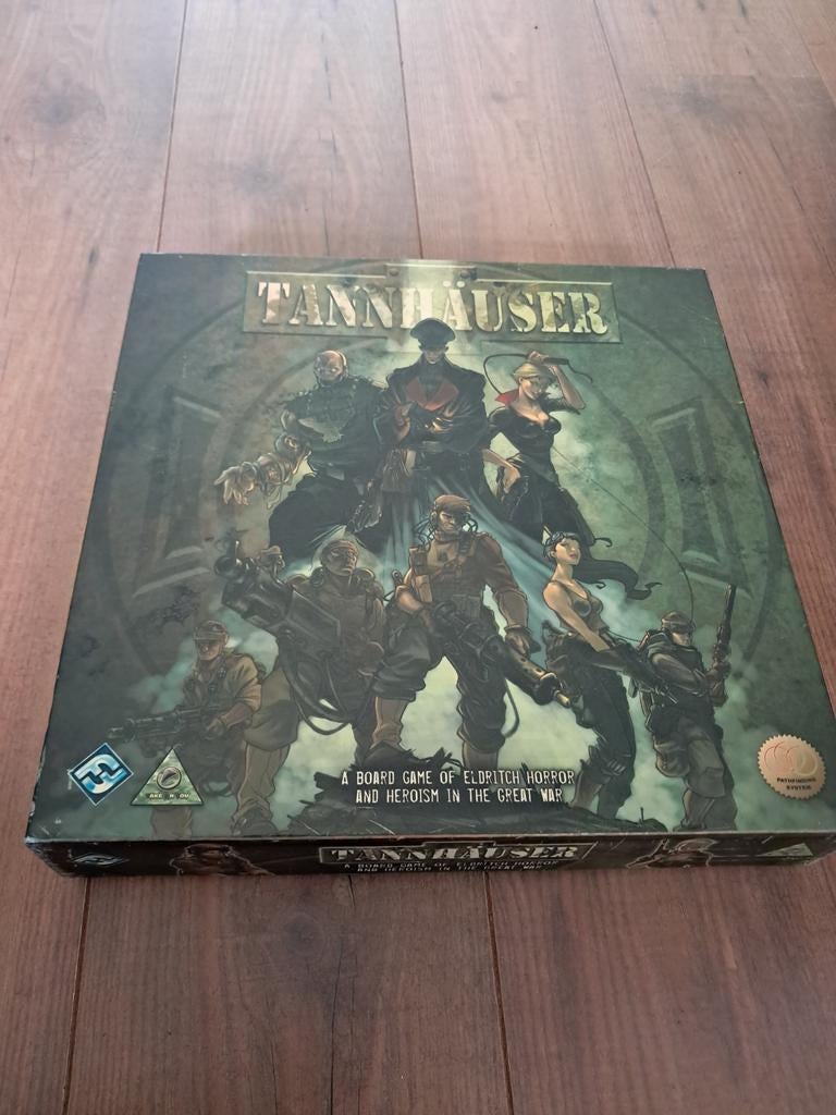 Tannhäuser board game Fantasy Flight Games nieuw en compleet, Ophalen of Verzenden, Nieuw, Fantasy Flight Games