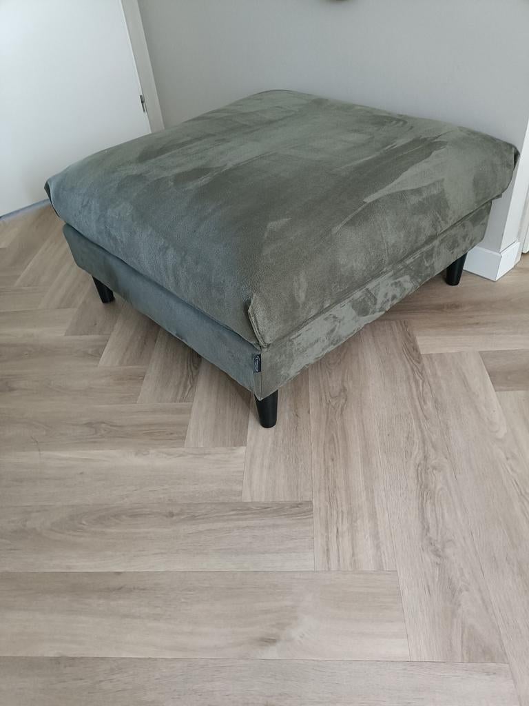 Goossens poef groen - 100x47x69 cm, Ophalen, Gebruikt, 100 tot 125 cm, 75 tot 100 cm