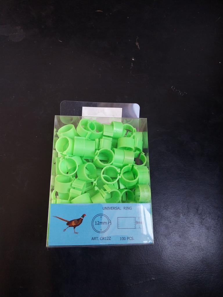 Mooie nieuwe pluimvee ringen 100 stuks nr798, Ophalen of Verzenden, Nieuw, Overige typen
