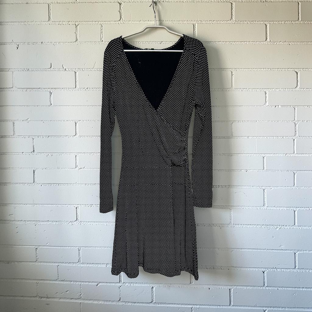 La Fee Maraboutee Jurk Maat 3 Zwart Wit Polkadots, Lfm, Zwart, Maat 42/44 (L), Lfm