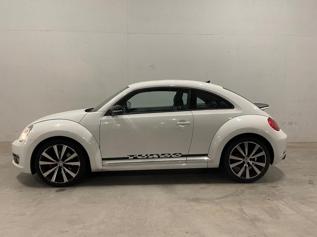 Volkswagen Beetle 2.0 TSI Sport Automaat Leer Navi, Auto's, Euro 5, Gebruikt, Beetle (Kever), 4 cilinders