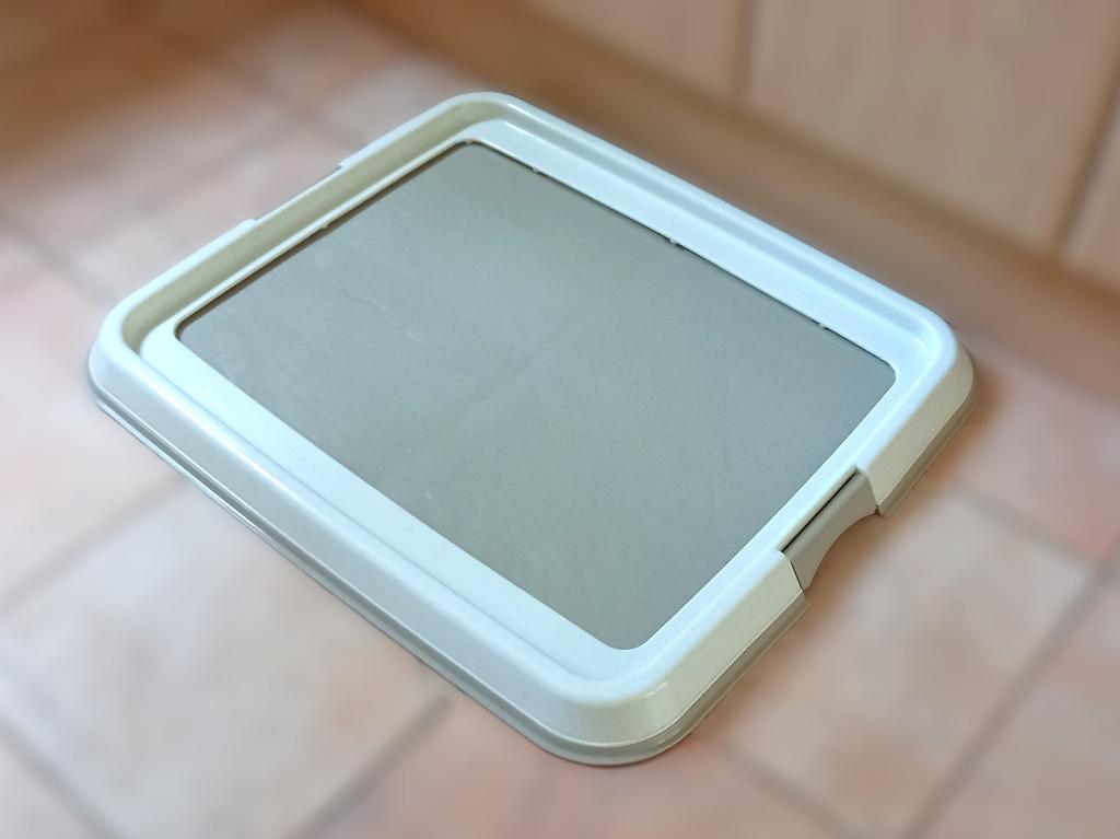 XL puppy trainingsmat met klemframe - 65x55x4 cm, Ophalen