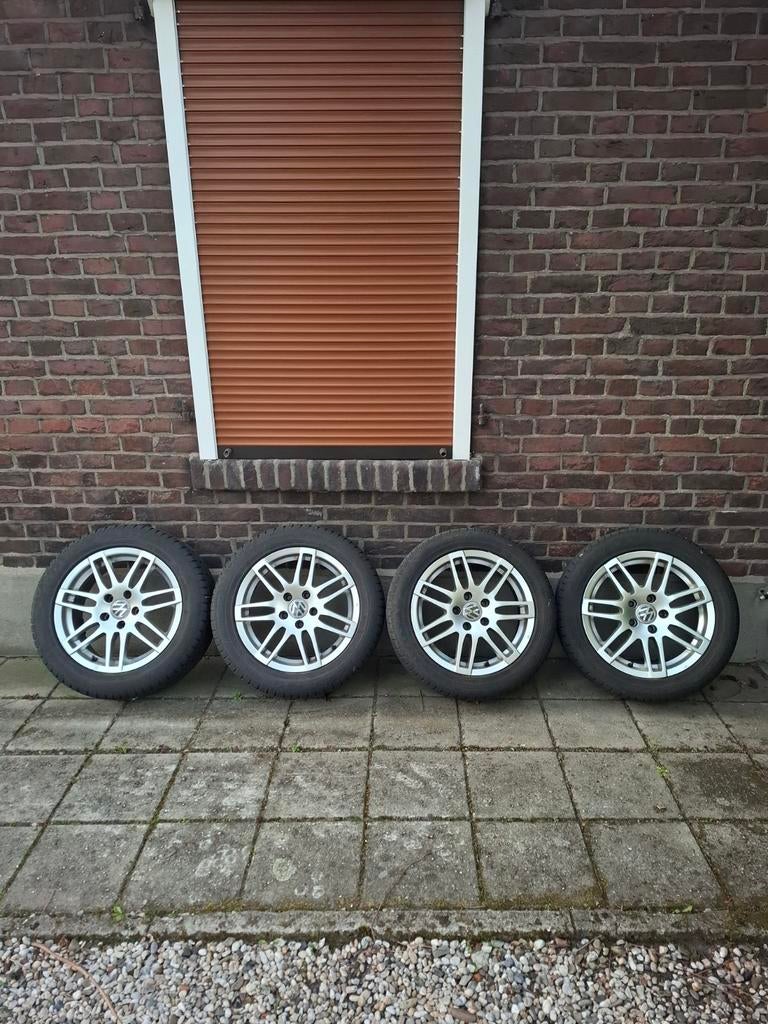 Volkswagen Velgen met band (5112), Auto-onderdelen, Banden en Velgen, Ophalen, Gebruikt, 16 inch, Banden en Velgen