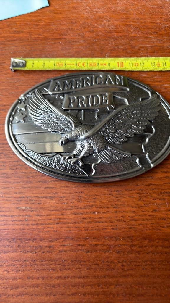 Buckle riemgesp American Pride Eagle, Kleding | Heren, Ophalen of Verzenden, Overige kleuren, Minder dan 95 cm