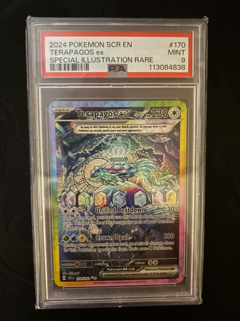 Terapagos ex SCR 170 PSA9, Ophalen of Verzenden, Nieuw, Losse kaart, Foil