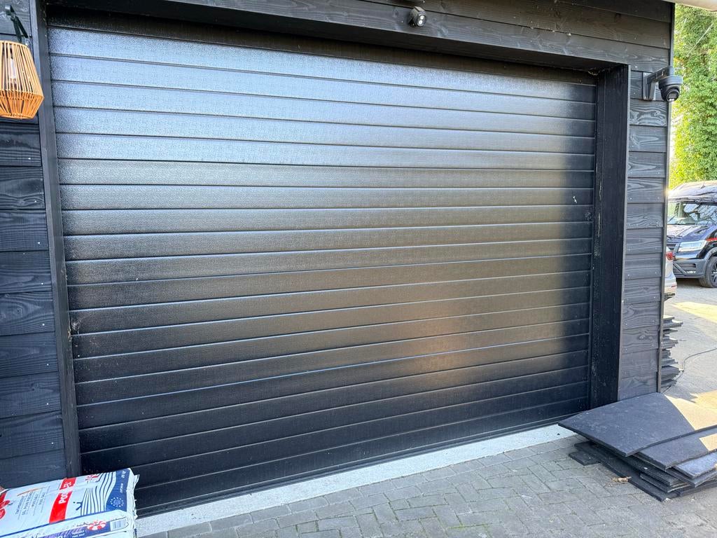 Overhead garagedeur, Ophalen, Gebruikt, Garagedeur, Metaal