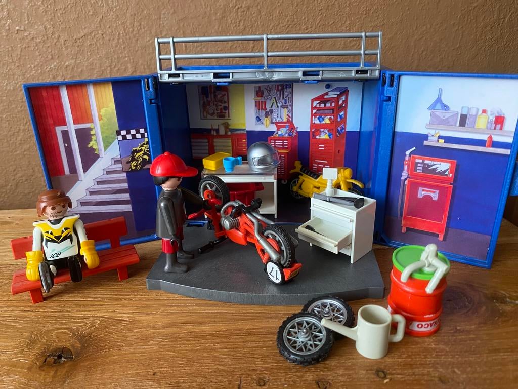 Garage 2 Playmobil, Kinderen en Baby's, Ophalen of Verzenden, Gebruikt
