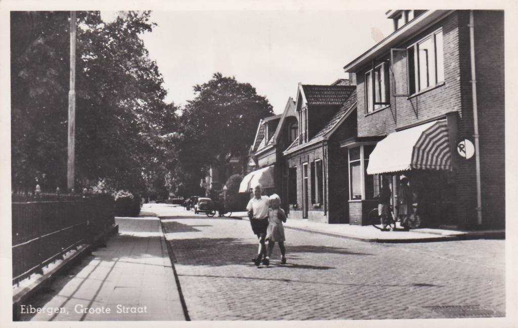 GA1279 Eibergen Groote Straat Achterhoek Borculo Neede 1951, Verzenden, 1940 tot 1960, Ongelopen, Gelderland