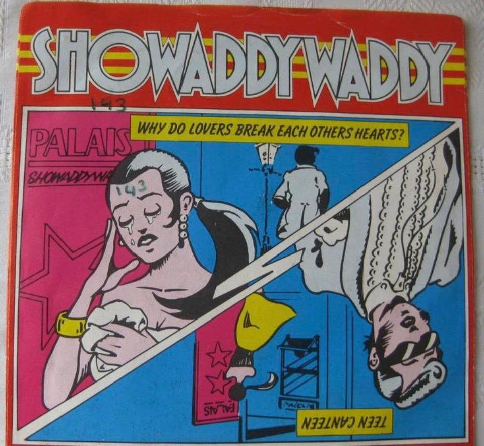 Vinyl singeltje showaddy waddy 1980, Ophalen of Verzenden, Zo goed als nieuw, Pop