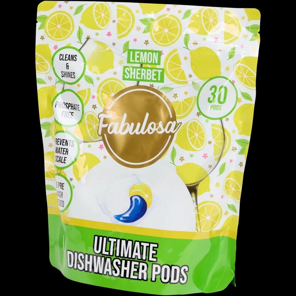 Fabulosa Ultimate Vaatwastabletten - Lemon - 30 stuks, Huis en Inrichting, Ophalen of Verzenden