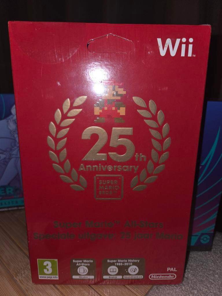 Super Mario All-Stars 25th Anniversary Edition sealed  wii, Spelcomputers en Games, Games | Nintendo Wii, 1 speler, Ophalen of Verzenden
