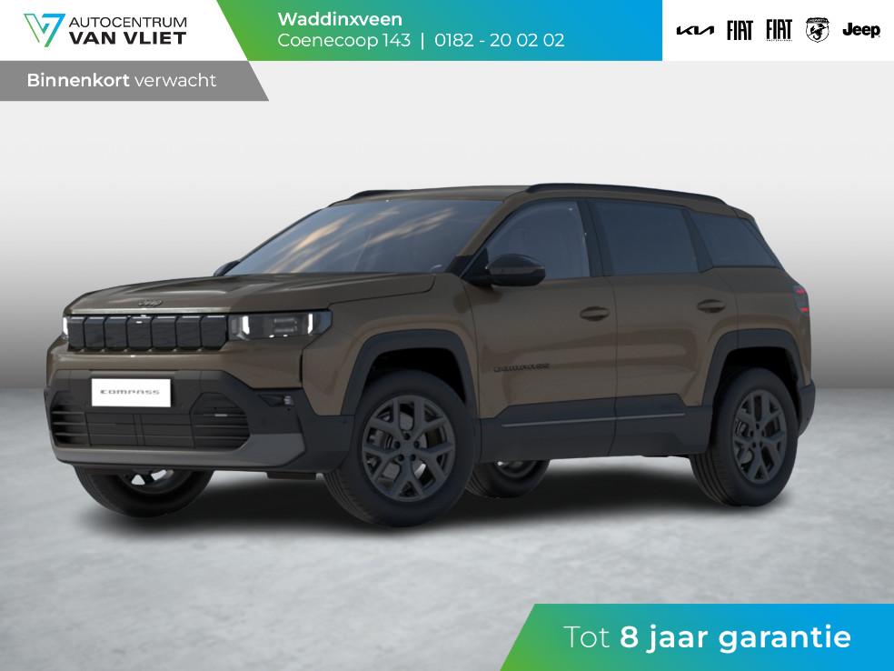 Jeep Compass 1.2 e-Hybrid First Edition | Adapt. Cruise | Ca, 145 pk, Stof, 1199 cc, Bedrijf