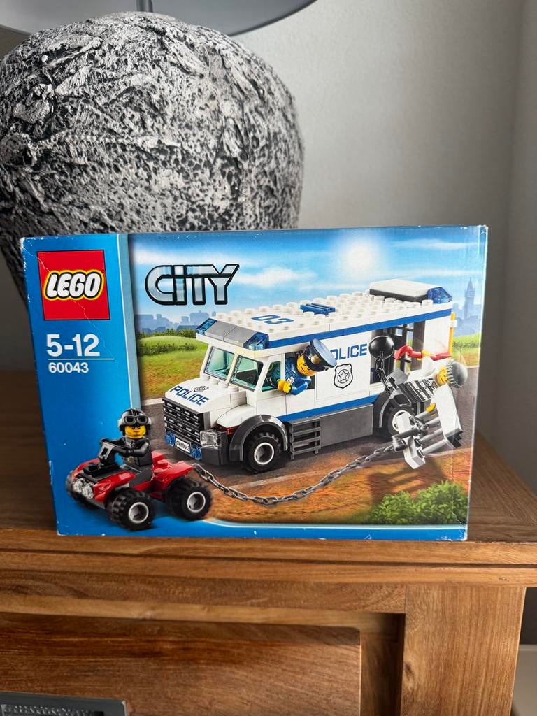 Lego City 60043 Gevangenentransport - Nieuw in doos, Ophalen of Verzenden, Nieuw, Complete set, Lego