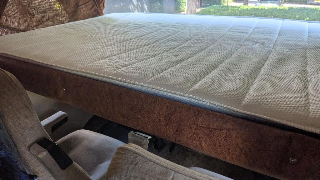 Hymer matras op maat, Ophalen