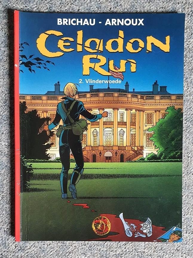 Stripboek Celadon run - Deel 2 Vlinderwoede, Eén stripboek, Ophalen, Gelezen