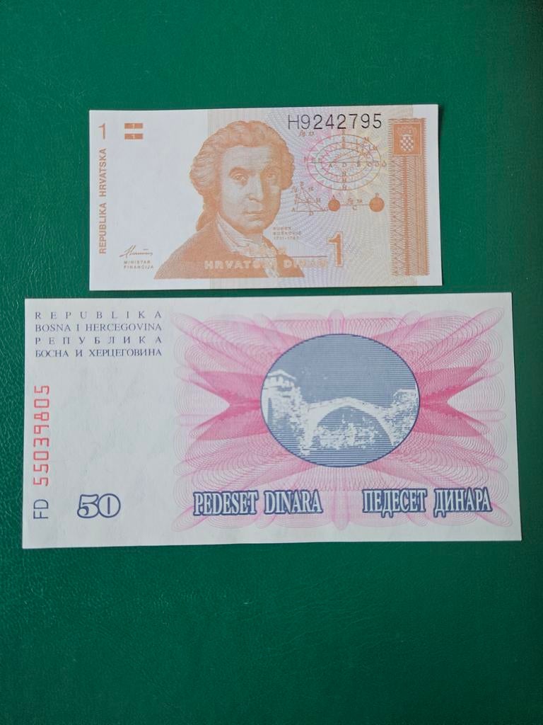 Bankbiljetten ex Joegoslavië set UNC, Ophalen of Verzenden, Buitenland, Bankbiljetten