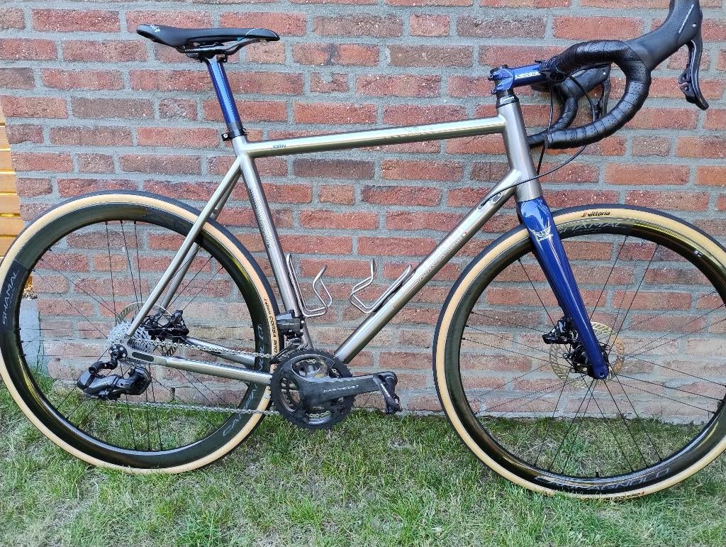 Legend Il Re titanium frameset racefiets/Endurance/gravel, Fietsen en Brommers, Fietsen | Racefietsen, Gebruikt, 57 tot 61 cm