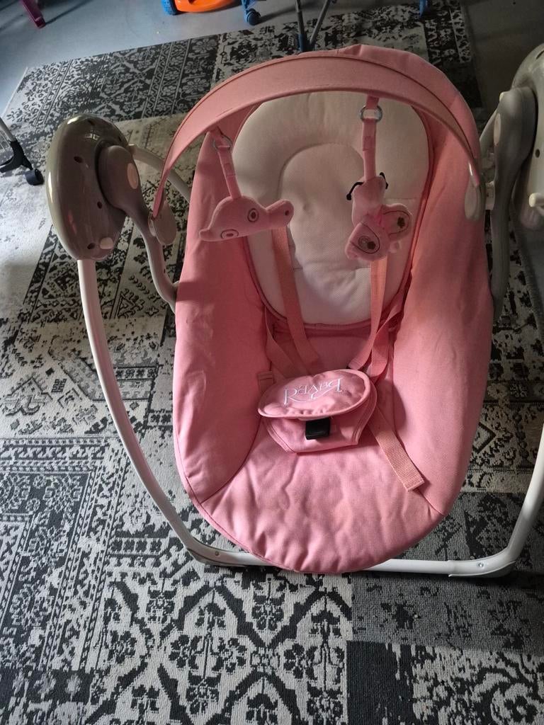 Roze baby wipstoel., Kinderen en Baby's, Wipstoeltjes, Ophalen