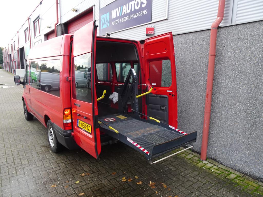 Ford Transit 300S 2.4TDdi rolstoelbus met lift automaat, Automaat, Zwart, 4 cilinders, Bedrijf
