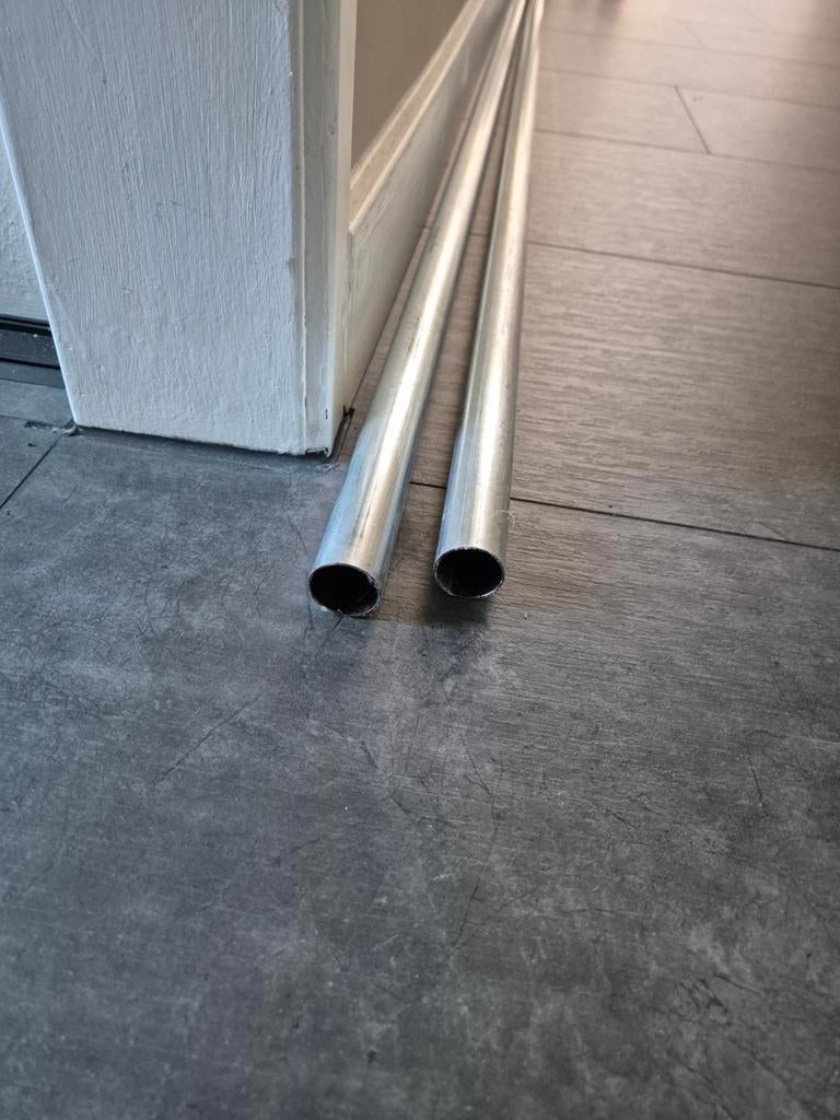 Buizen / gordijnenrails, Ophalen, Overige materialen, 2 tot 4 meter, 20 tot 40 mm