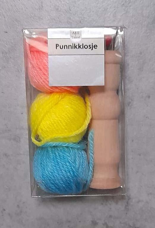 NIEUW PUNNIKKLOSJE met 3 verschillende kleuren garen, Ophalen of Verzenden, Nieuw, Materiaal