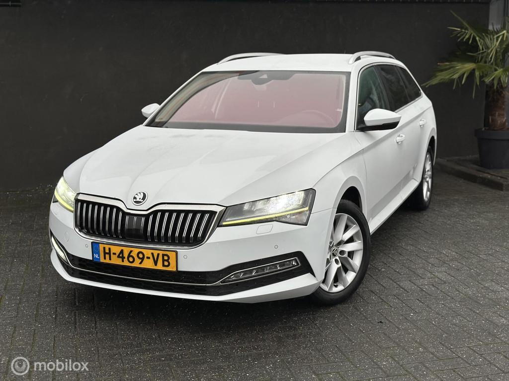 Skoda Superb Combi 1.5 TSI ACT Business Edition| BTW|1e eig., Euro 6, 4 cilinders, 150 pk, Wit
