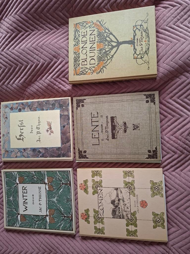 Verkade Albums Jac.P.Thijsse (5), Boeken, Overige Boeken, Gelezen, Ophalen of Verzenden