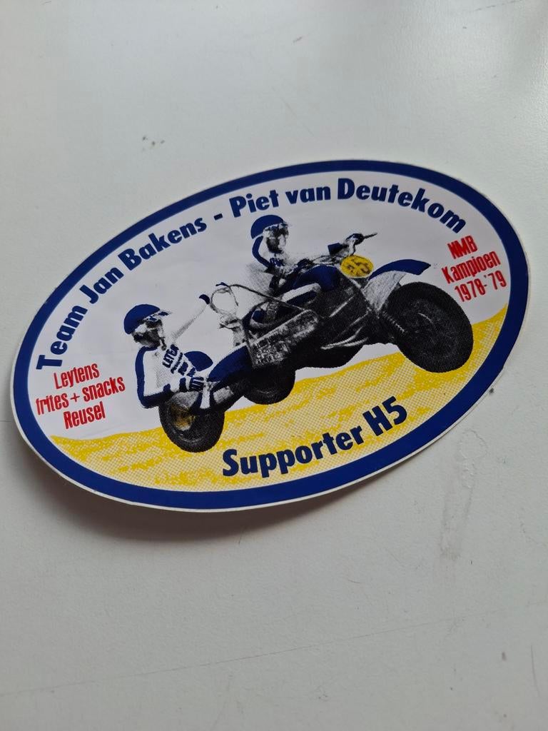 Sticker NMB Kampioen 78-79, Verzamelen, Ophalen of Verzenden, Gebruikt, Overige typen