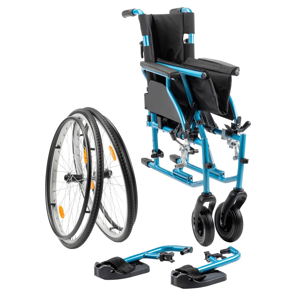 Rolstoel M7 lichtgewicht inklapbaar, Ophalen of Verzenden, Inklapbaar, Nieuw, Handbewogen rolstoel