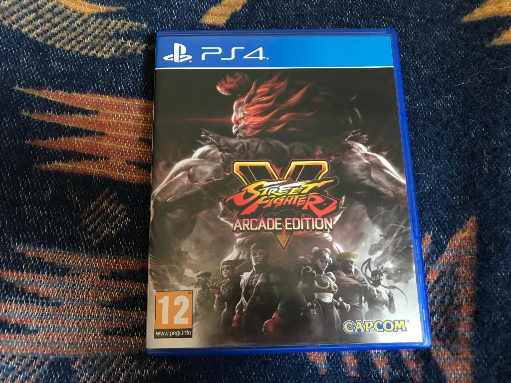Street Fighter V 5 Arcade Edition, Ophalen, Vechten, 2 spelers, Zo goed als nieuw