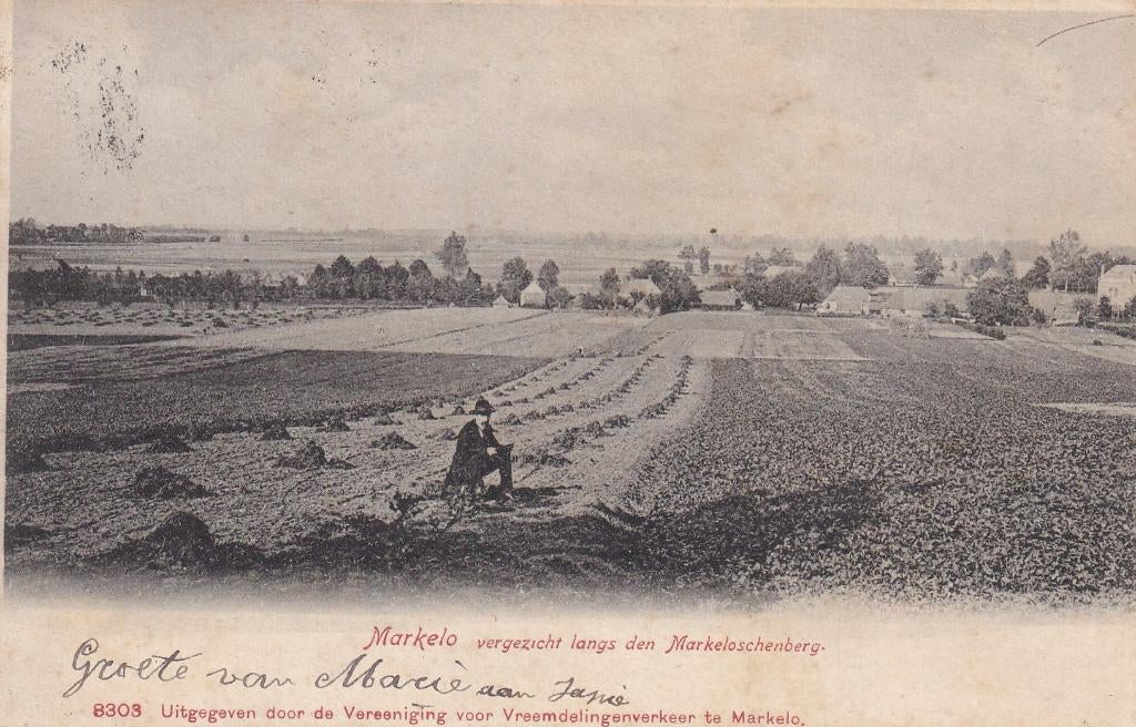Markelo, 1900., Verzenden, Voor 1920, Gelopen, Overijssel
