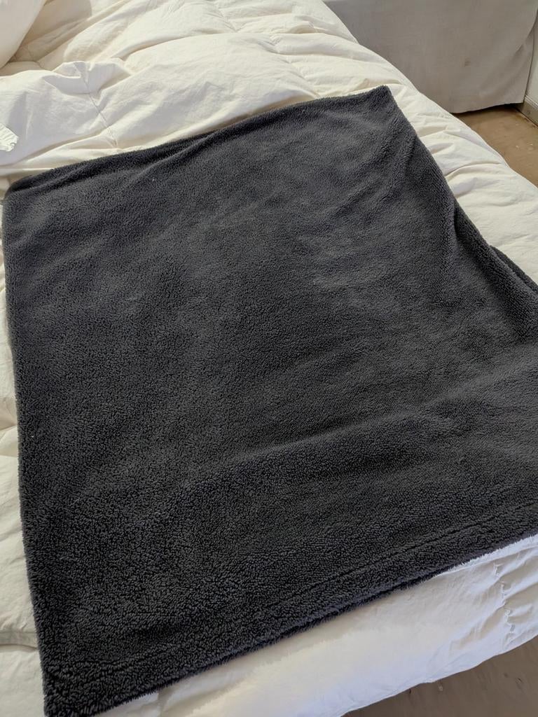 Optidee kussenslopen 2x antraciet, Ophalen of Verzenden, Grijs