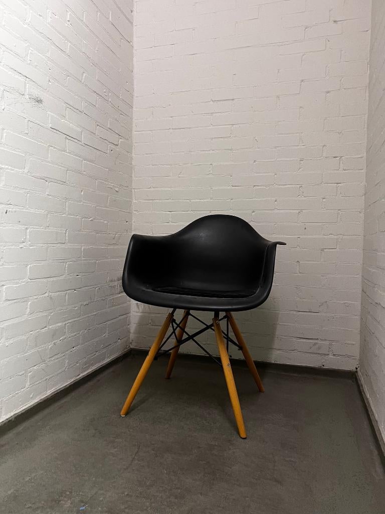 Stoel, Ophalen, Hout, Zwart, Zo goed als nieuw