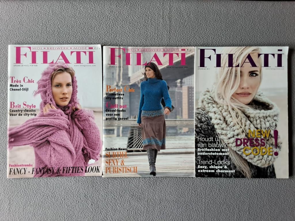 FILATI breimode, Ophalen of Verzenden, Breien, Patroon of Boek