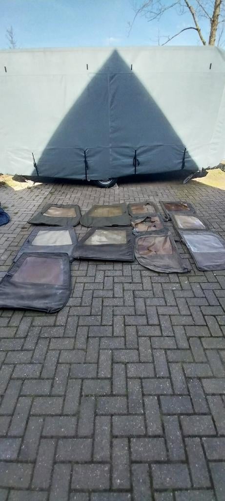 DKW Munga Canvas Deuren - Set, Ophalen