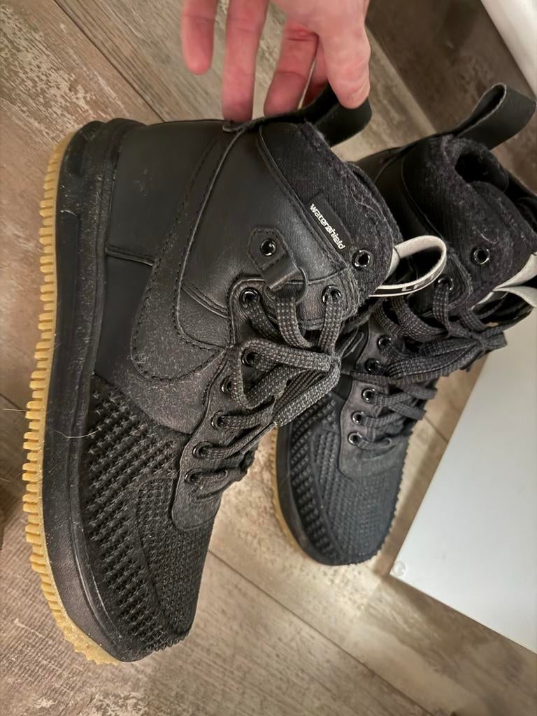 Nike Air Force 1 High 'WaterShield' - Maat 42, Ophalen of Verzenden, Gedragen, Zwart, Sneakers of Gympen