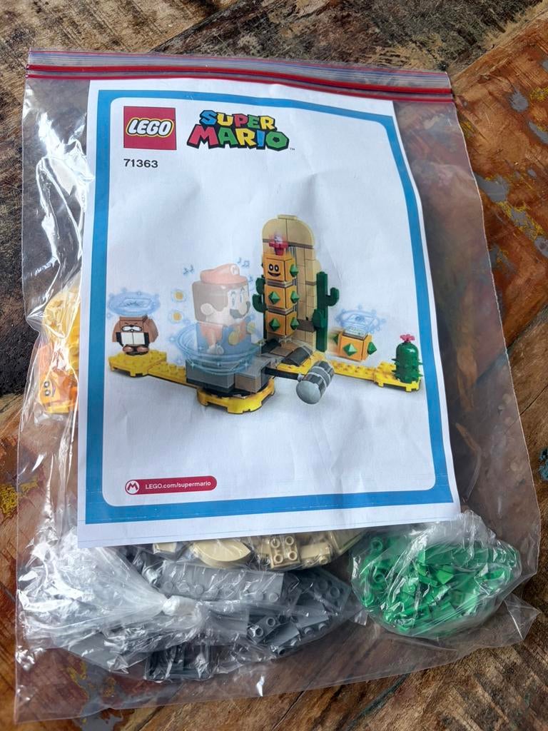LEGO Super Mario - Uitbreidingsset: Desert Pokey - 71363, Ophalen of Verzenden, Zo goed als nieuw