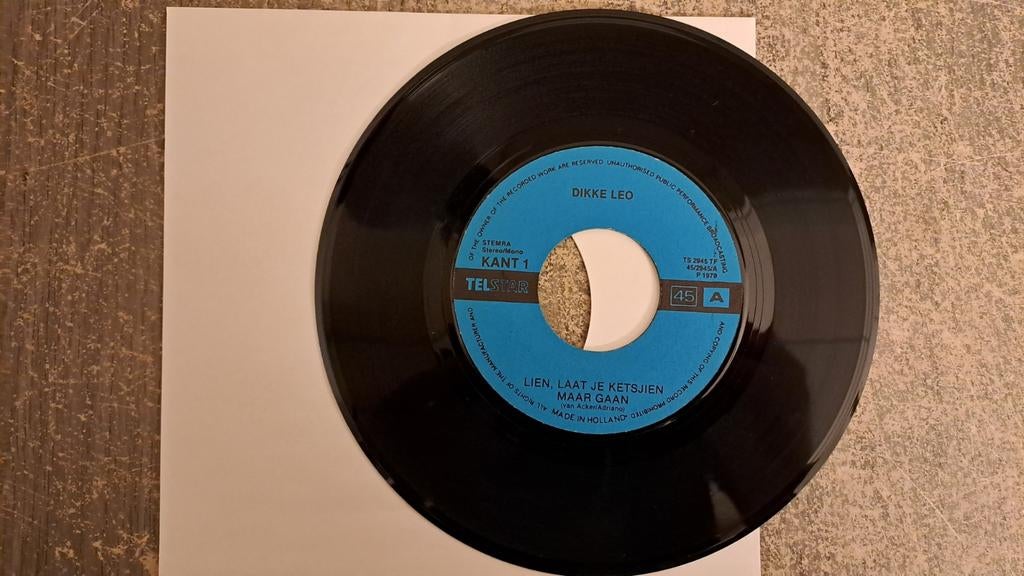 Dikke Leo  - Lien, laat je ketsjien maar gaan, Ophalen of Verzenden, Gebruikt, Overige formaten, Levenslied of Smartlap