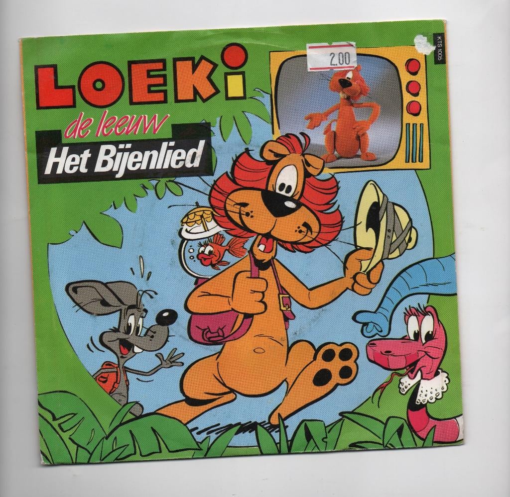Loekie de Leeuw : Het bijenlied - reclame - 1985, Ophalen of Verzenden, Gebruikt, Verhaal of Sprookje