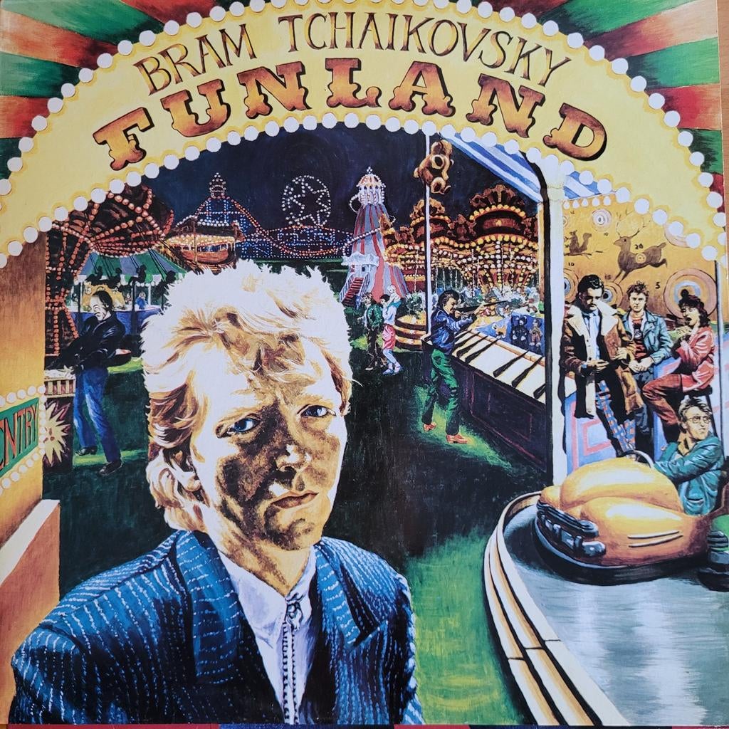 Bram Tchaikovsky - Funland LP, Ophalen of Verzenden, Gebruikt, 12 inch, Poprock