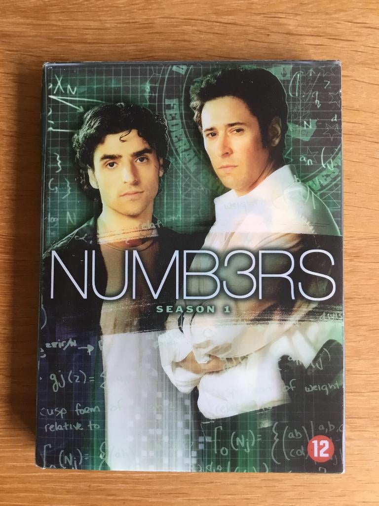 Numbers Seizoen 1 Dvd, Cd's en Dvd's, Vanaf 12 jaar, Ophalen, Gebruikt