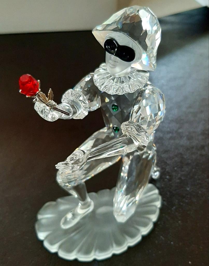 Swarovski Harlekijn jaarstuk 2001, Ophalen of Verzenden, Zo goed als nieuw, Figuurtje