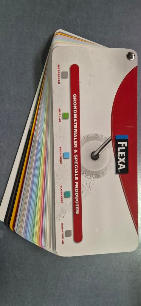 Flexa Grondmaterialen & Speciale Producten kleurenwaaier, Hobby en Vrije tijd, Schilderen, Ophalen of Verzenden, Nieuw