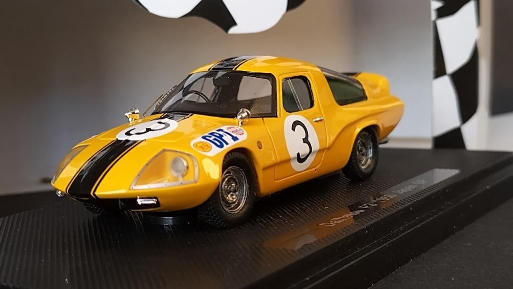 Daihatsu P3 Japan GP 1966 1:43 Ebbro Pol, Overige merken, Japan, Auto, Verzenden