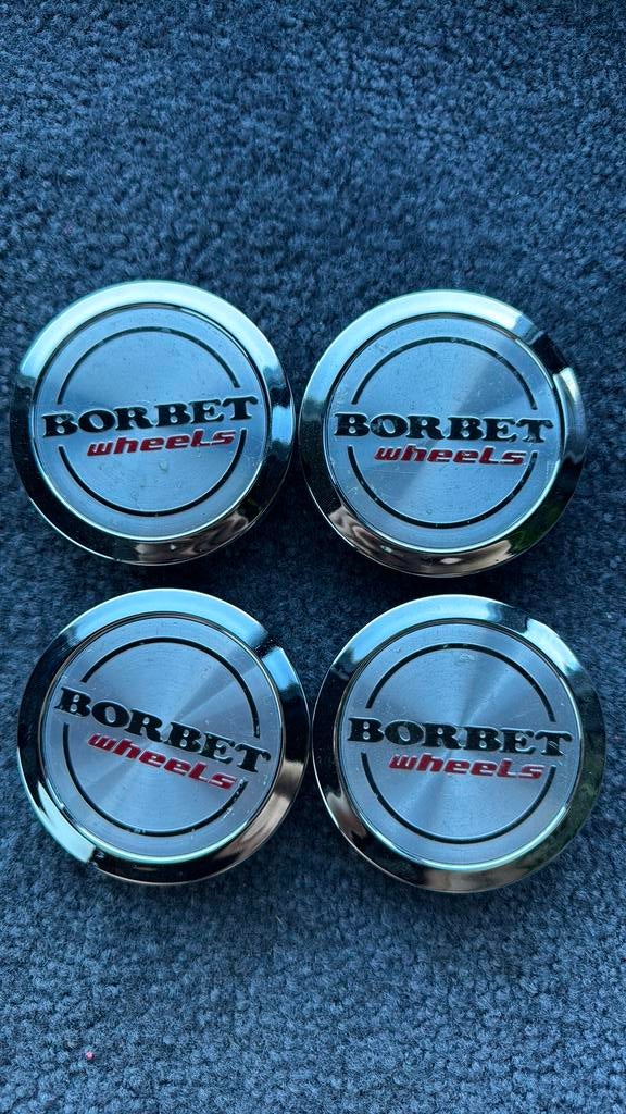 Nieuwe naafdoppen borbet wheels, Ophalen of Verzenden, Nieuw