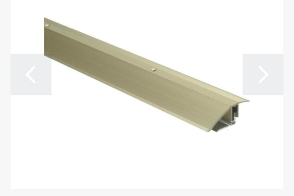 Overgangsprofiel vloer 7-23 mm lengte 300cm, Doe-het-zelf en Verbouw, Plinten en Afwerking, Ophalen, Nieuw, Plinten