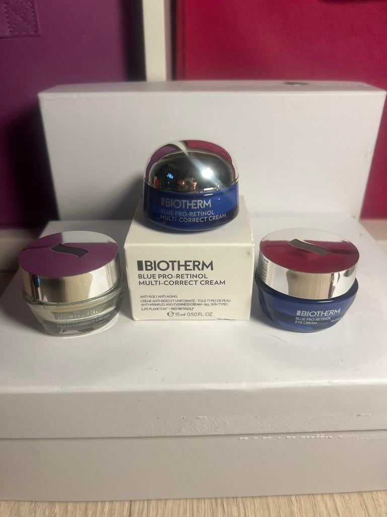 Biotherm Blue Pro-Retinol creme, Verzenden, Nieuw, Gehele gezicht, Verzorging